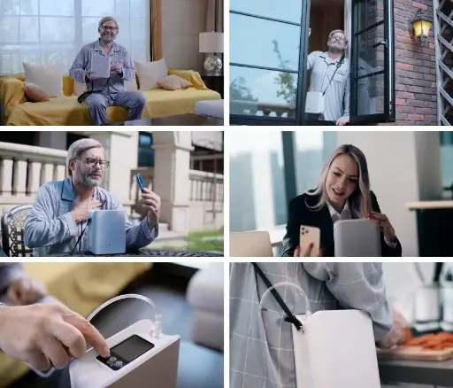 Summit Q7 Mini Portable Oxygen Concentrator